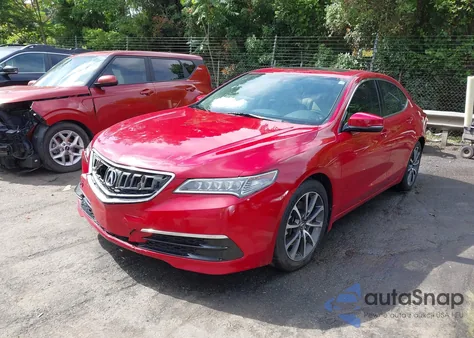 2017 Acura Tlx V6 из США, поврежденный, VIN 19UUB2F3XHA000751